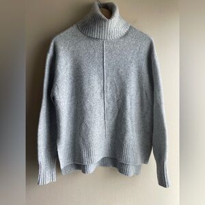 H&M Women Turtleneck Gray Sweater Size XS